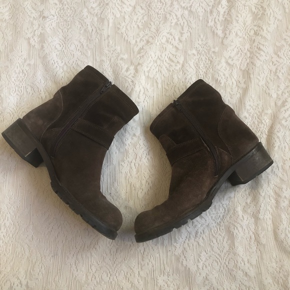 Sesto Meucci suede moto buckle boots - Picture 9 of 10